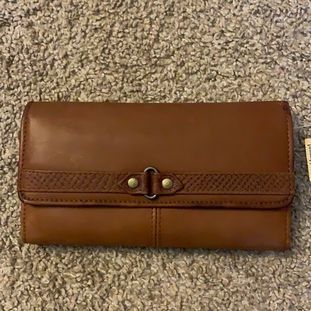 NWT Harve Benard genuine leather wallet